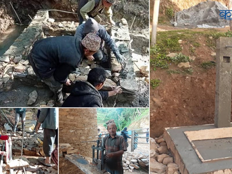 मुसीकोट १० का झण्डै ४ सय घरमा खानेपानी धारा पुग्दै